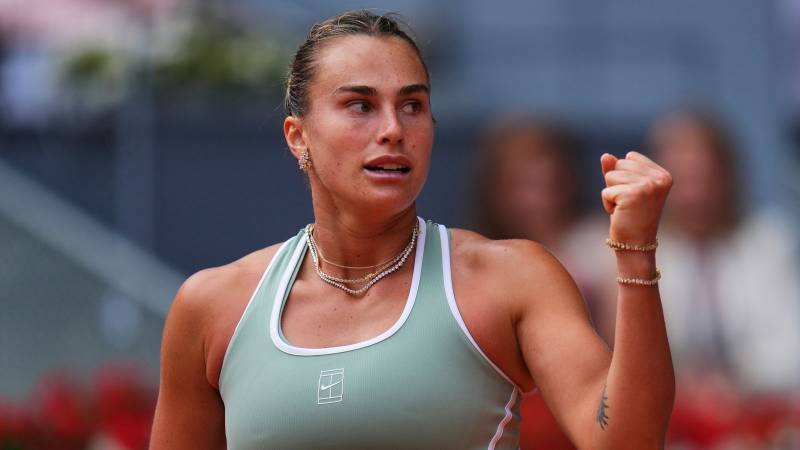 Top seed Sabalenka knocked out of Italian Open in third round