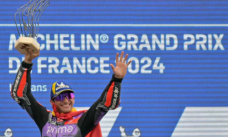 Jorge Martin wins French MotoGP Grand Prix