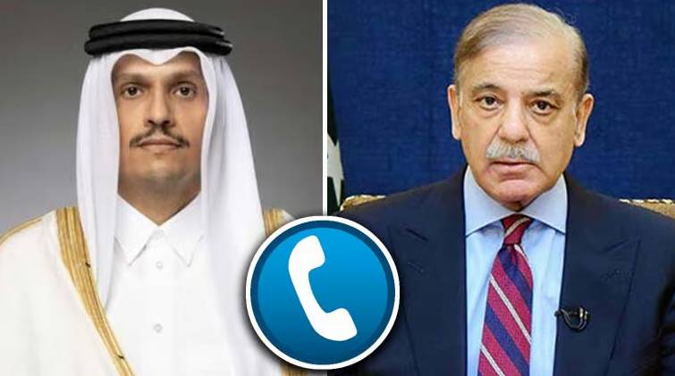 PM Shehbaz, Qatari counterpart discuss regional peace efforts