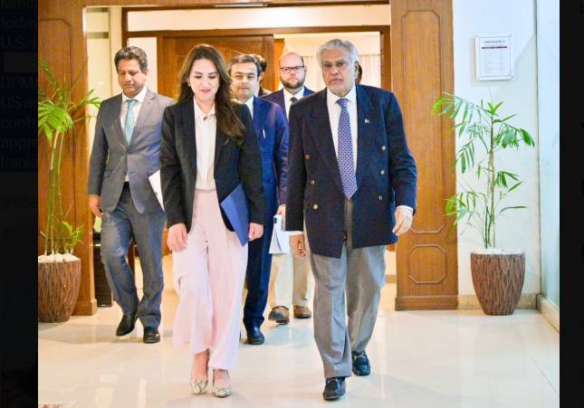Ishaq Dar, US envoy discuss regional situation