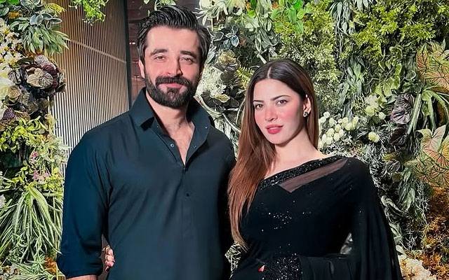 Lovebirds in pastels: Hamza and Naimal serve ultimate couple goals 