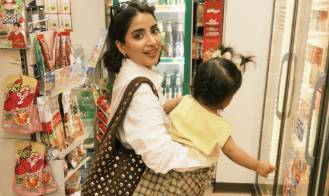 Saboor Aly’s bond with her little one is a magical affair