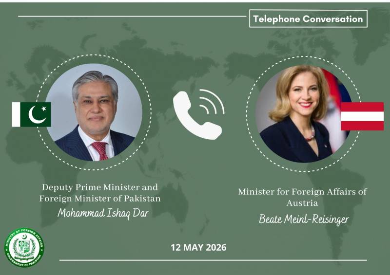 Austrian FM praises Pakistan for mediating Iran-US peace talks