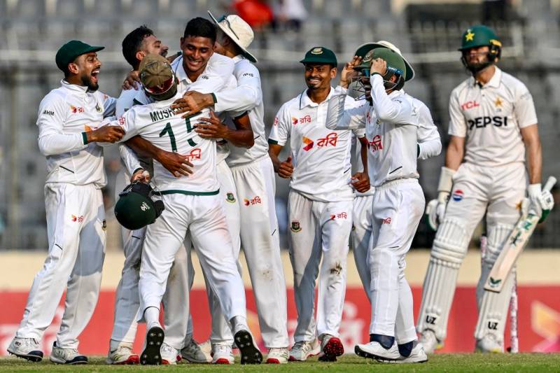Bangladesh outclass Pakistan by 104 runs in first Test