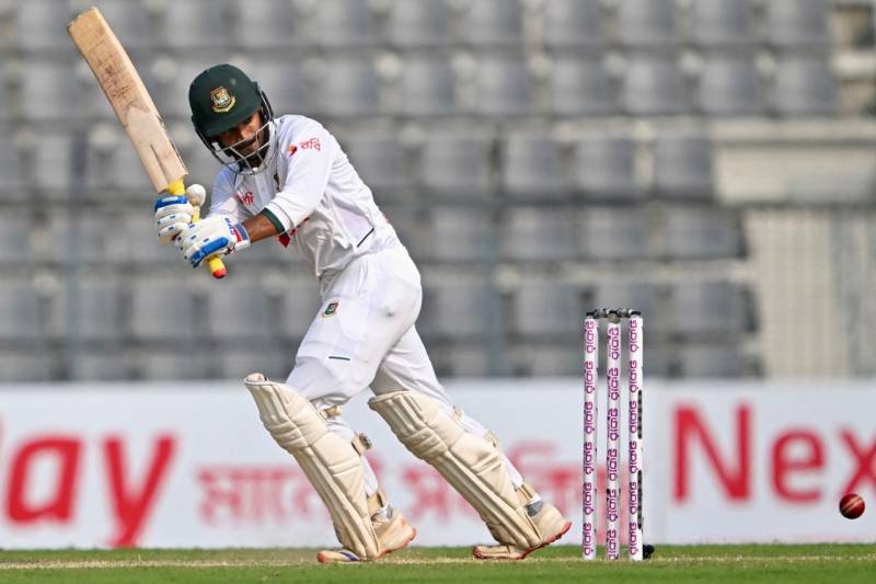 Bangladesh take 156-run lead over Pakistan after day two in Sylhet Test