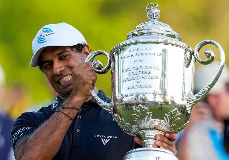 England's Aaron Rai wins PGA Championship