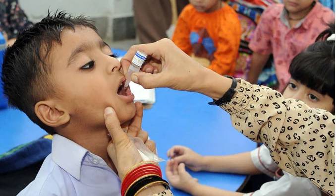Over 5.6m children vaccinated as anti-polio drive enters 2nd day