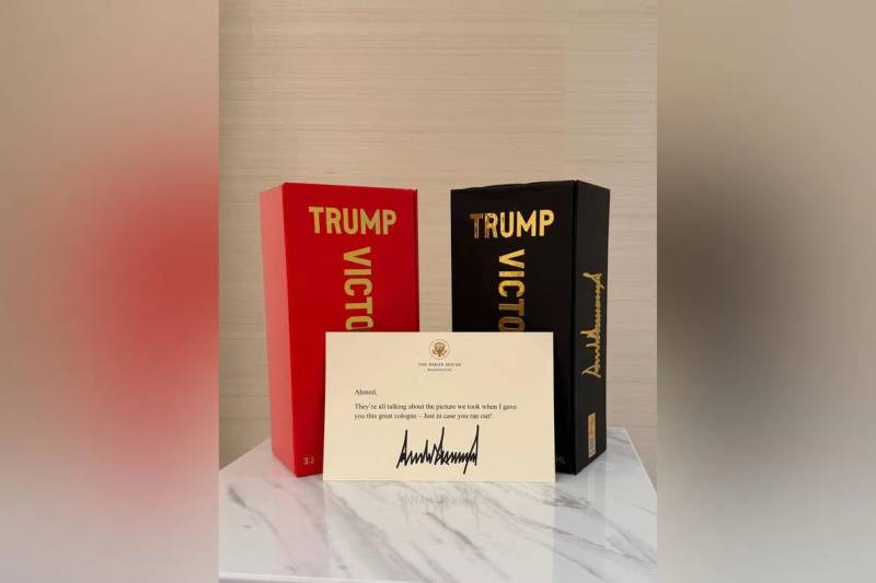 Syria president thanks Trump for 'precious' new cologne gift