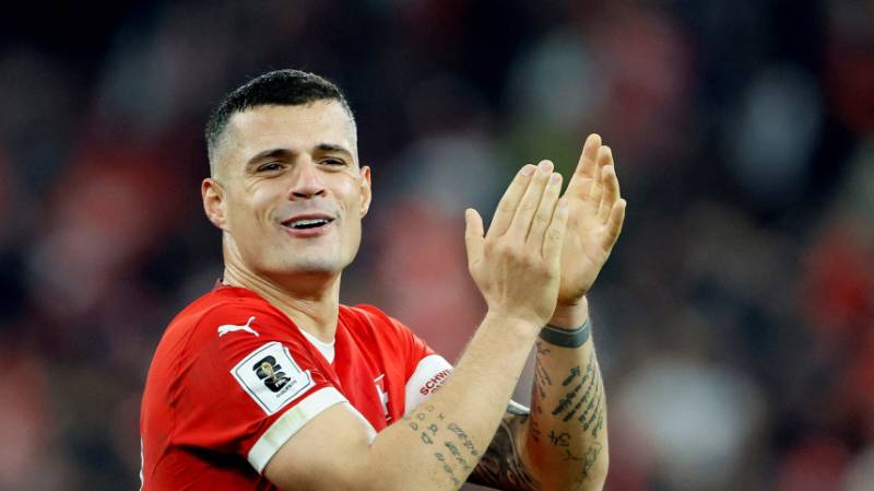Veteran midfielder Xhaka to lead Switzerland at World Cup