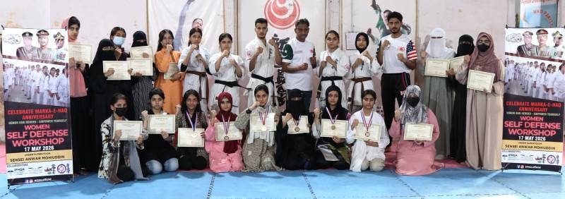 PMAA holds Marka-e-Haq Women’s Martial Arts Workshop to promote self-defence skills 
