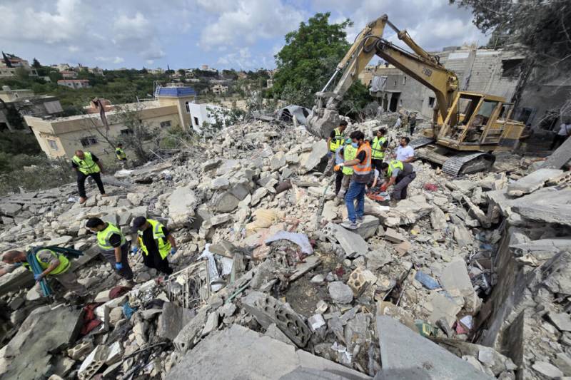 Lebanese accuse Israel of wiping their towns off the map