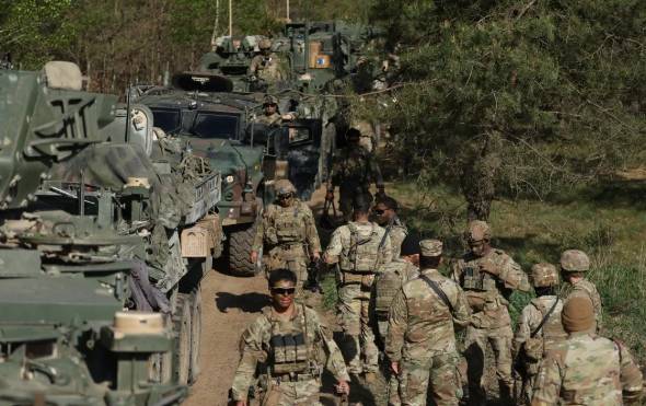 Trump says sending 5,000 US troops to Poland
