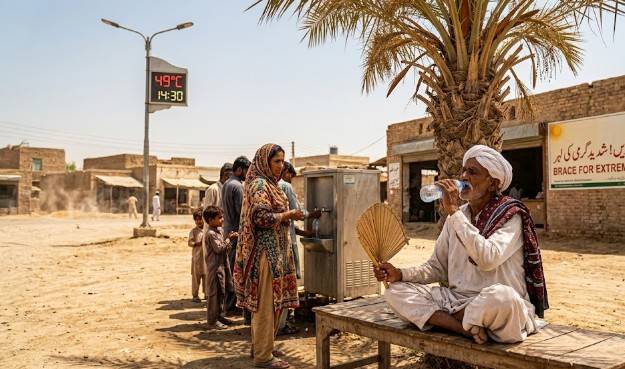 Country braces for intense heat as temperatures soar to 49°C in Sindh