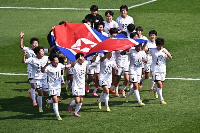North Korean women crowned Asian club champions in South