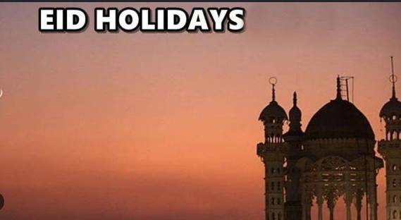 Punjab govt notifies three Eid holidays
