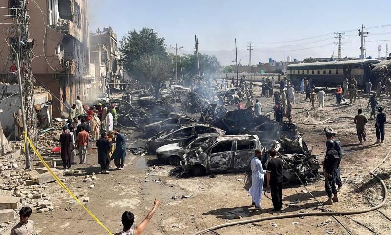 Over 16 killed, several injured in Quetta train blast