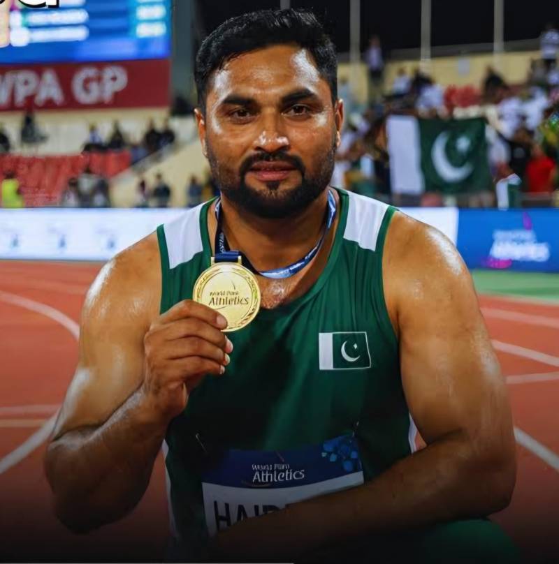 Paralympic star Haider Ali dedicates Sitara-e-Imtiaz to his parents