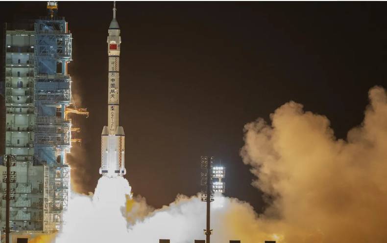 China launches crewed space flight as part of Moon ambitions