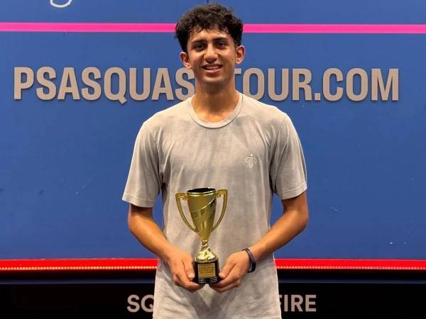 Pakistan’s Azan Ali Khan wins PSA International squash title in US