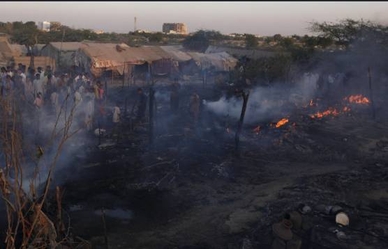 Girl dies after fire breaks out in Quetta slums