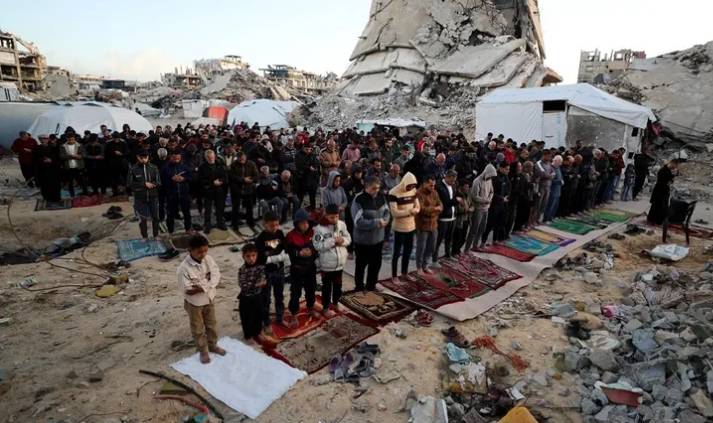 No feasts, no joy: Gazans mark a dark Eid