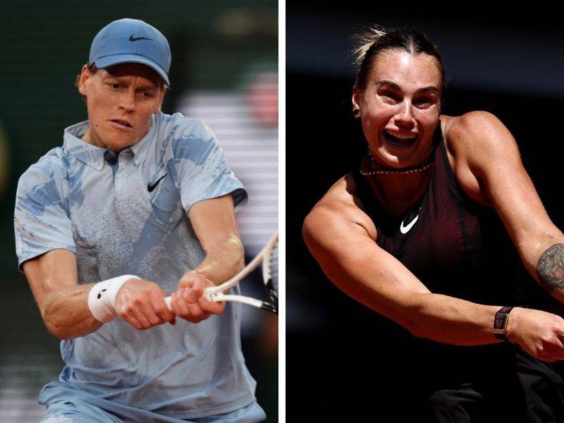 Sinner, Sabalenka aim to stay hot at French Open