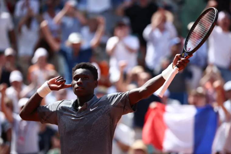 France's Kouame, 17, youngest man into Slam third round since Nadal