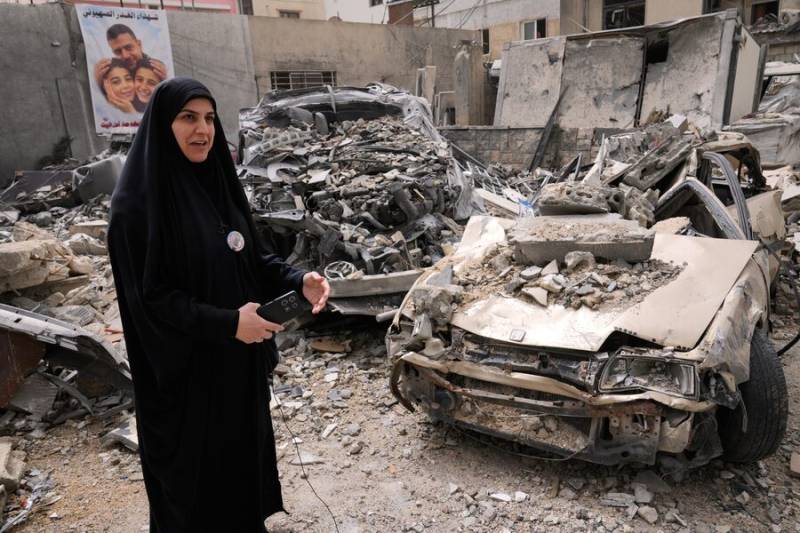 12 dead, including 2 children, in Israeli strikes on south Lebanon