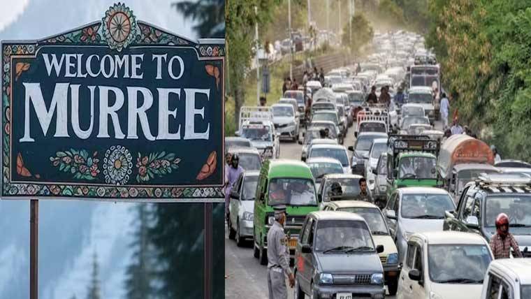 Thousands flock to Murree as Eid holidays bring tourist surge