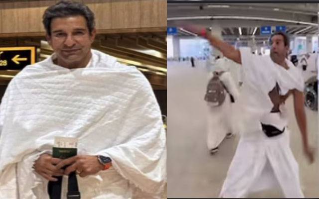 Wasim Akram’s ‘Yorker to Shaitaan’ during Hajj goes viral 