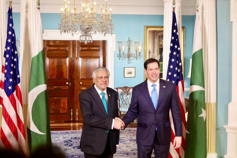  Marco Rubio praises Pakistan’s peace efforts in Middle East after talks with Dar