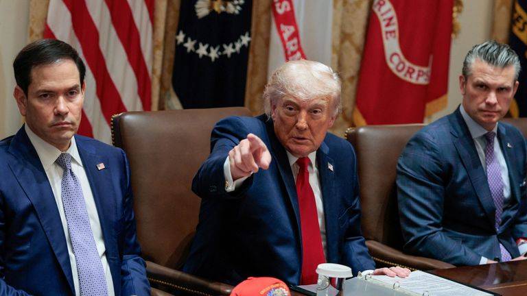 Trump says now making 'final determination' on Iran deal