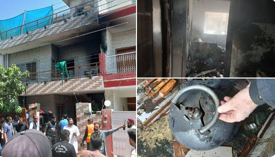 Two die as gas cylinder blast rips apart Islamabad house