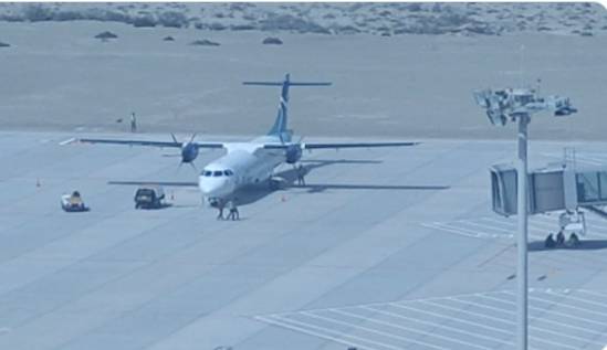South Air’s first test flight lands at Gwadar Airport