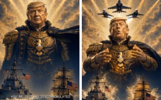 AI video of Trump as warrior goes viral online