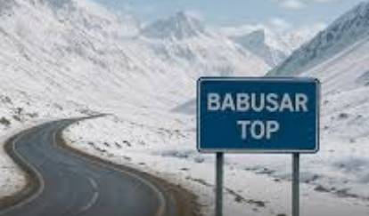 Babusar Top Road closed to all traffic for three days
