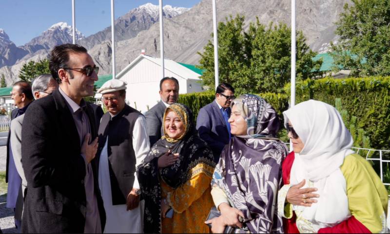 Bilawal finally lands in Skardu, kickstarts GB election campaign