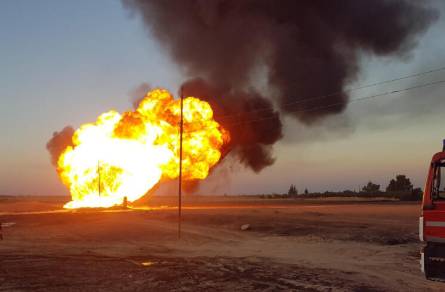 Gas pipeline blown up in Bannu