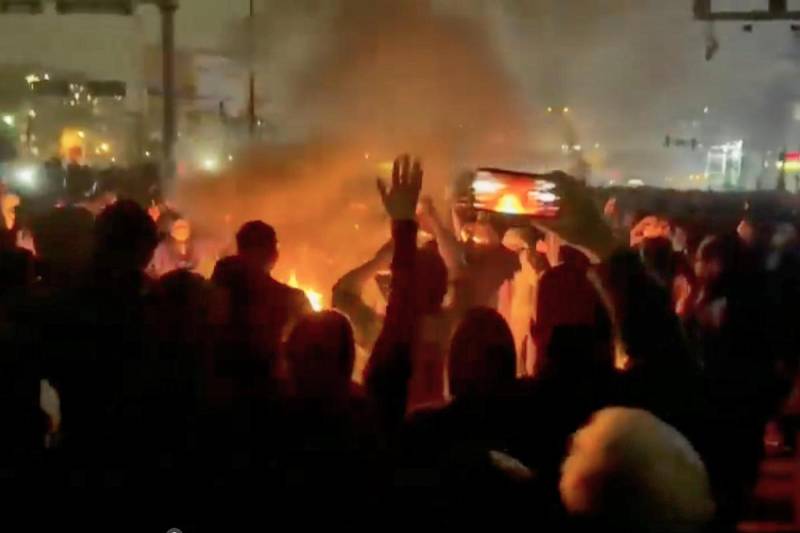 Iran hangs two men over mosque attack in January protests