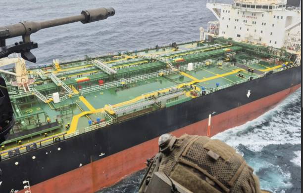 France, partners intercept Russian oil tanker