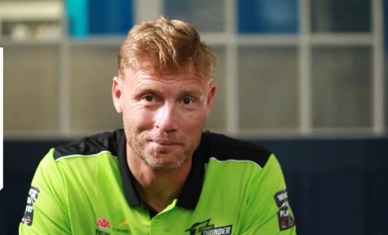 England cricket legend Flintoff named Sydney Thunder head coach