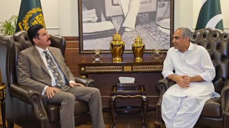 Interior Minister Naqvi, Governor Kundi discuss security situation in KP