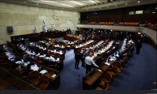 Israeli MPs back parliament dissolution bill in first reading