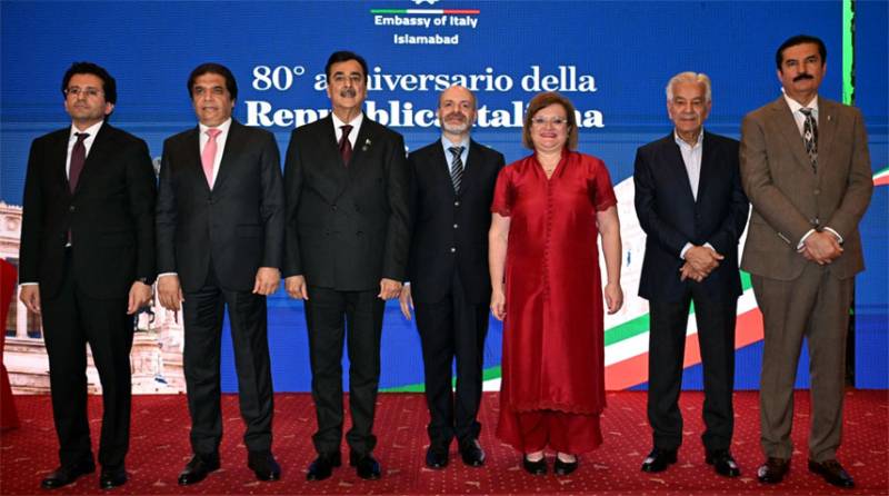 Gilani lauds Italy's support for Pakistan's GSP+ status
