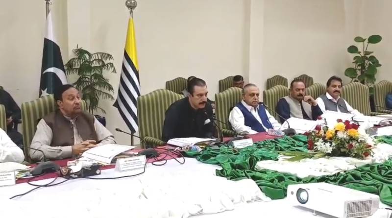 AJK cabinet okays regularisation of 878 workers, endorses key reforms