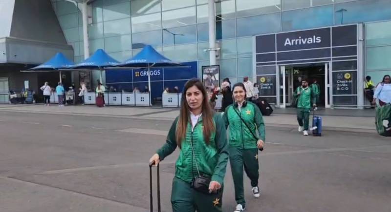 Pakistan team arrive in England ahead of ICC Women’s T20 World Cup
