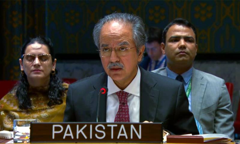 Pakistan, India again clash over Kashmir at UN