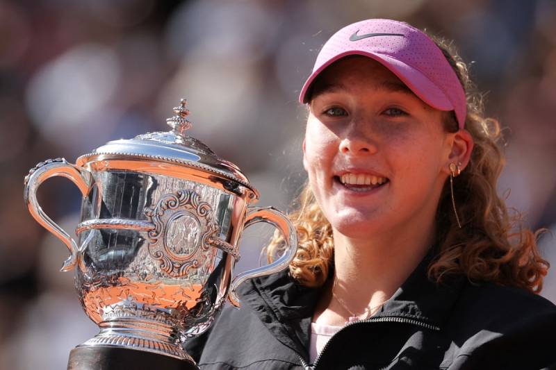 Andreeva wins first Grand Slam title at French Open