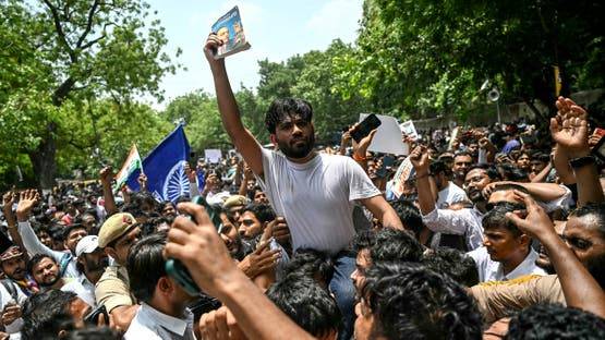 Viral 'Cockroach Party' leads India protest over exam fiasco