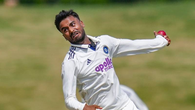 Debutant Suthar takes three wickets as India dominate Afghanistan Test